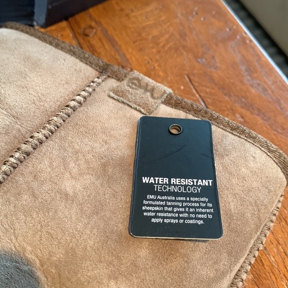 EMU Stinger Hi Women’s Genuine Sheepskin Boots Mushroom Gray Size 9 - Picture 9 of 13